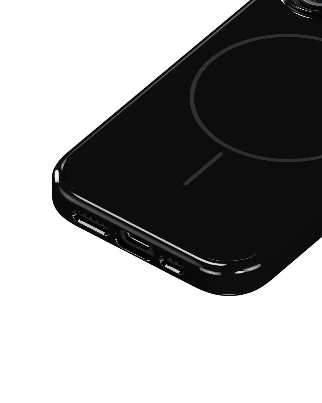 MagSafe iPhone cover - Black/Grey